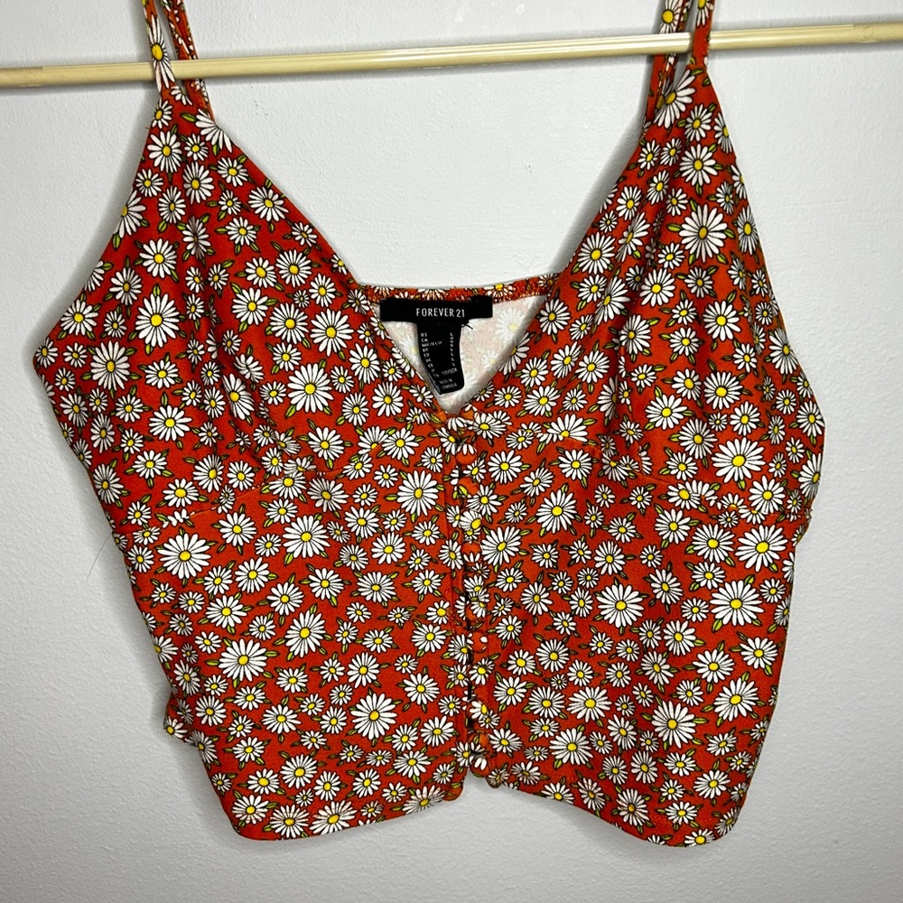 Forever 21 Women’s Crop Tank, Size Large. Used, like new